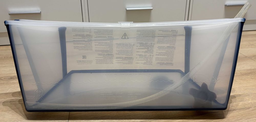 Wanienka Stokke Flexi Bath V2 - Błękit oceanu / niebieska