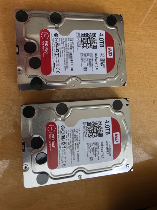 WD RED 4TB NAS WARE 3.0 4000GB Якісні диски для пк сервера ,NAS  та інших задач