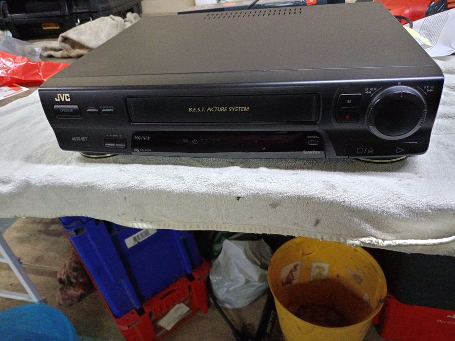 magnetofon jvc video cassette recorder