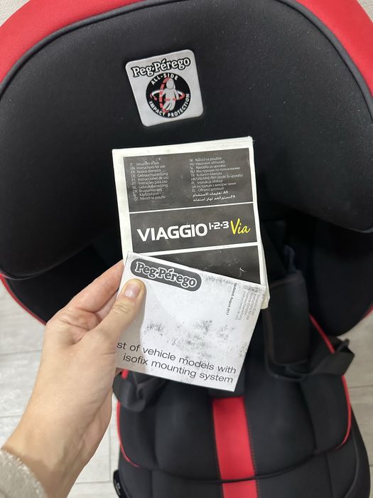 Автокрісло peg pegero 9 міс - 12 років