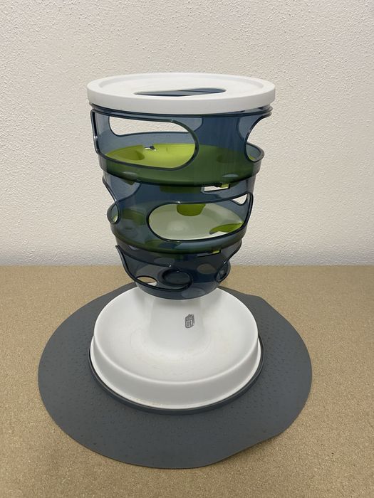 Dispensador de comida comedor gatos