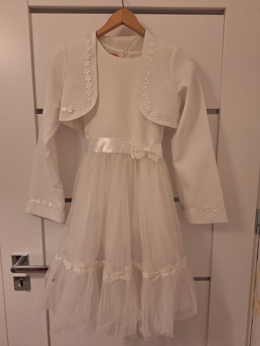 Sukienka do perzebrania po kumunii, biały tydzien, komunia 152