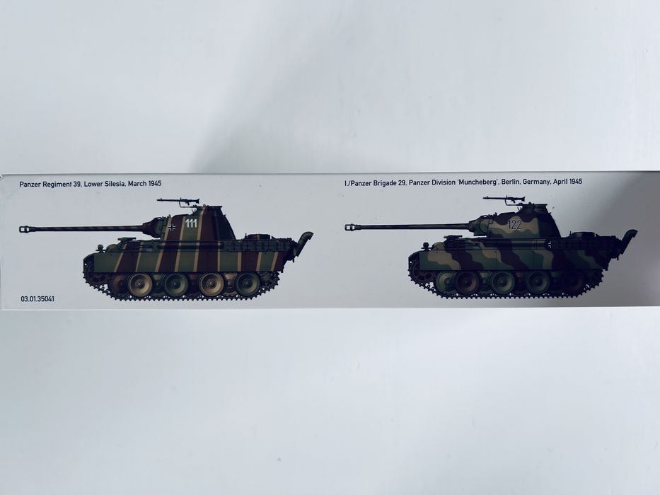 Czołg Panther moddl do sklejania Das Werk DW35041