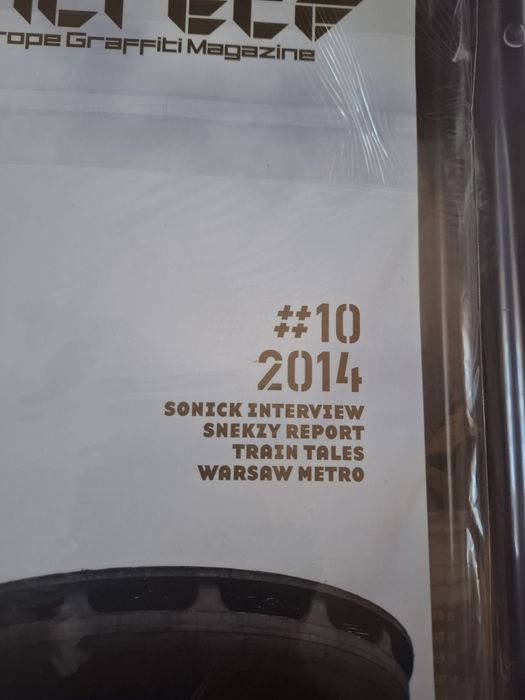 Magazyn Concrete #10 (2014) – East Europe Graffiti | WARSAW METRO / Folia