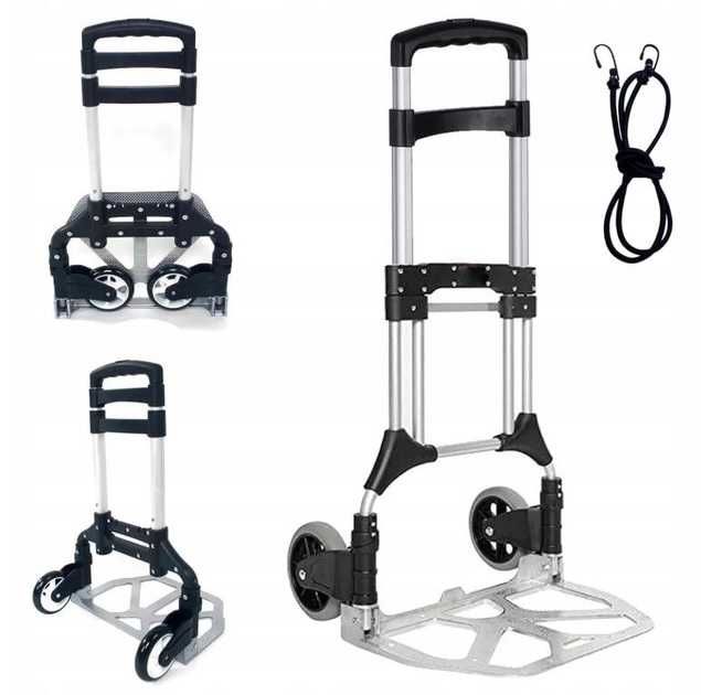 Алюминиевая тележка,Тачка-тележка складная,Ручная тележка на колесиках