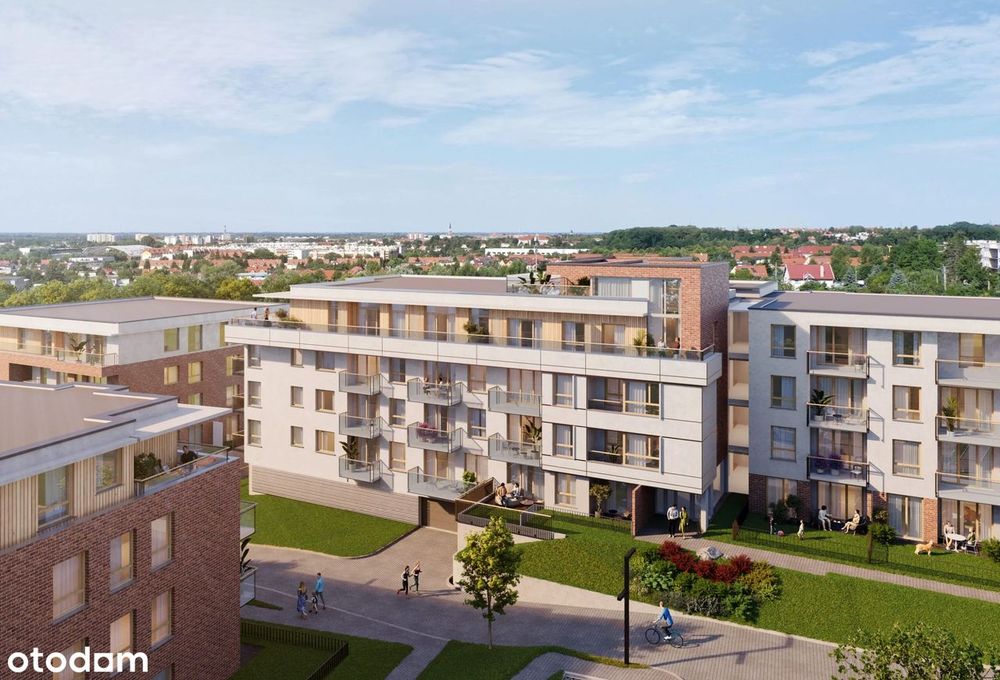 3-pokojowe mieszkanie 51m2 + balkon Bezpośrednio