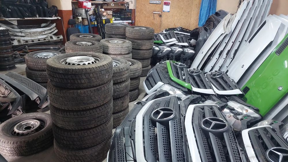 Резина Спрінтер дельфін 235/65/16c, диски 6 130 r16 однокаткові спарка