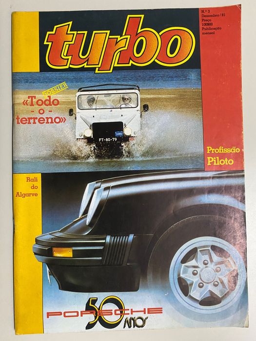 Revistas TURBO anos 80,  nº 3, 4, 9, 23, 39, 43, 49