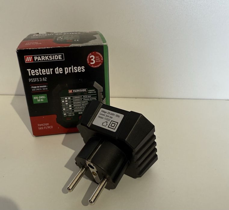 Тестер електричних розеток PARKSIDE® PSSFS 3 A2,