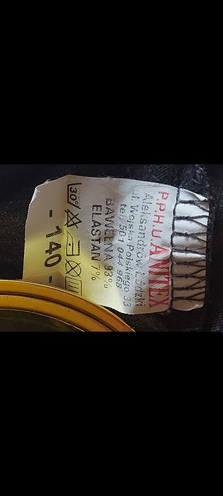 Szorty dziecięce rozmiar 140 firma Anitex