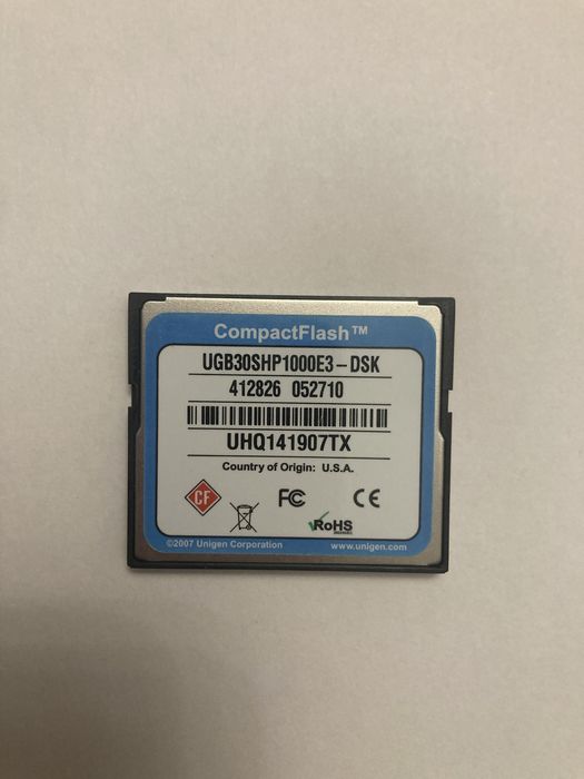 Compact Flash Card (3 unidades)
