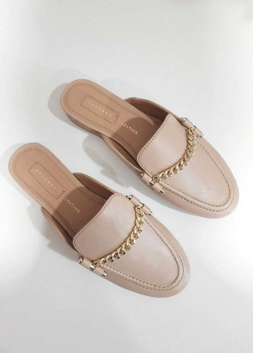 Мюлі шльопанці босоніжки Topshop натуральна шкіра розмір 36 (23см)