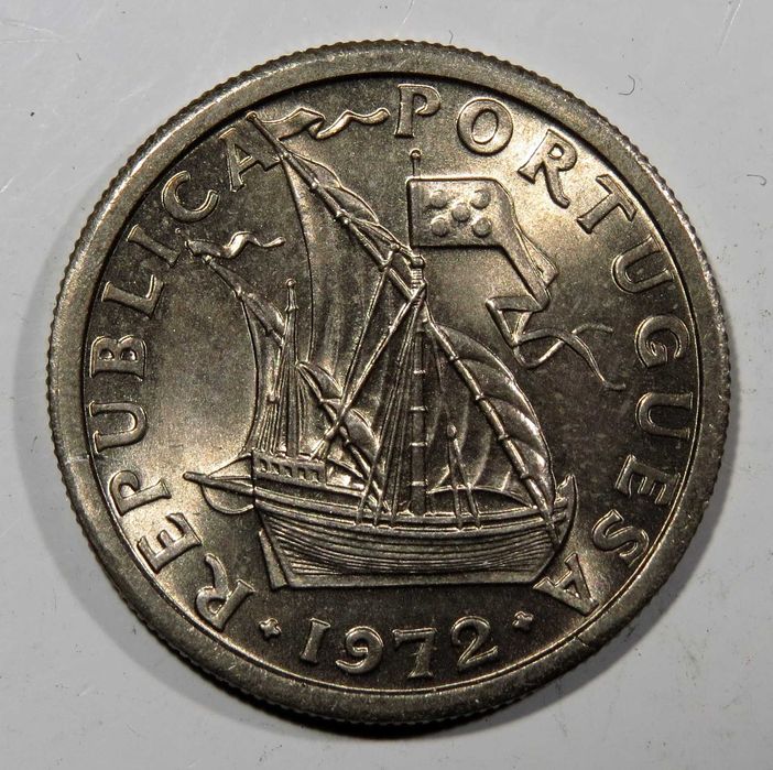 Moedas Republica - 2$50 1970 71 72 73 - NOVAS DE ROLO - Só 2,5€ cada
