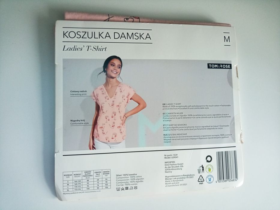 Nowa! Koszulka damska r. M