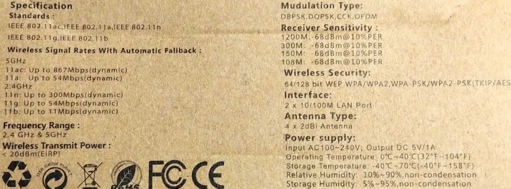 Router WIFI Repetidor Amplificador Sinal Internet NOVO