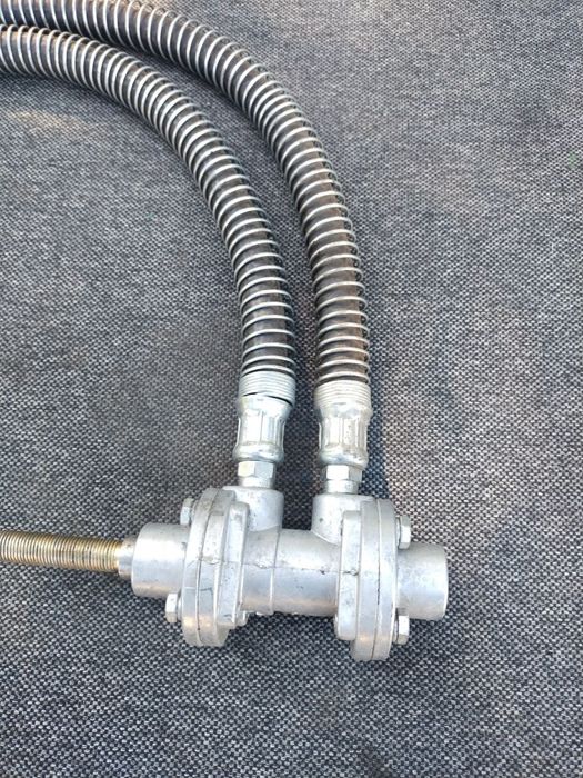 Продам кран для щеплення МАЗ з шлангами стан новий