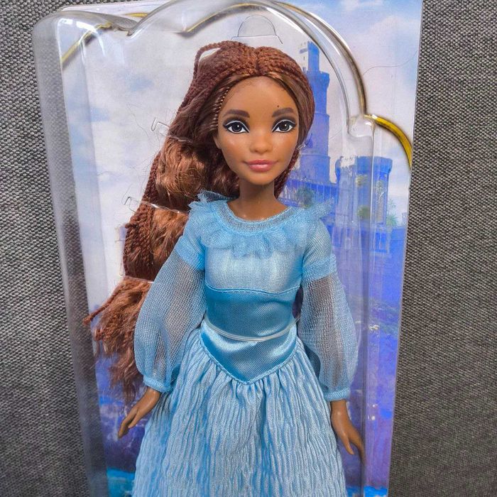 русалочка Арієль 28 см Mattel в голубій сукні