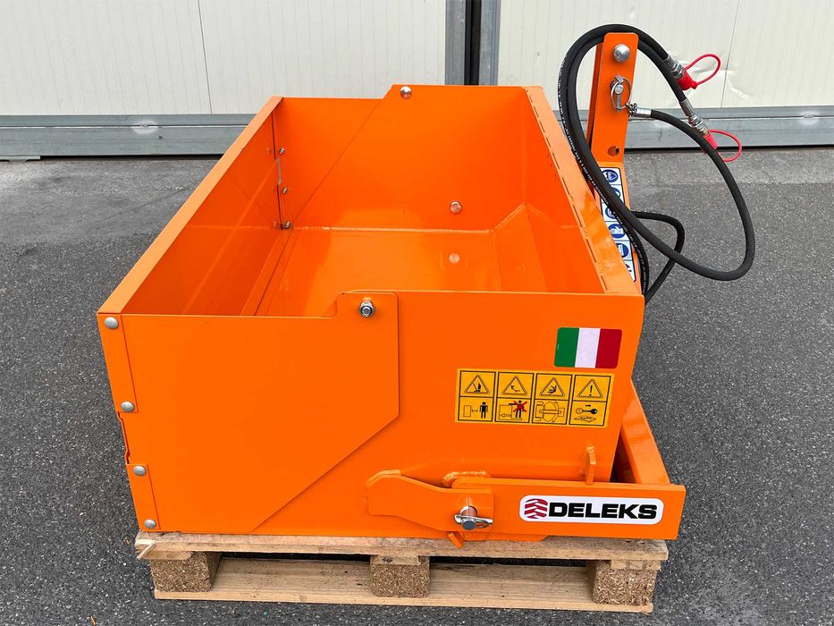 Caixa de Carga Hidráulica 1.20m BUCKET-120H- Aço Hardox - ENVIO GRÁTIS