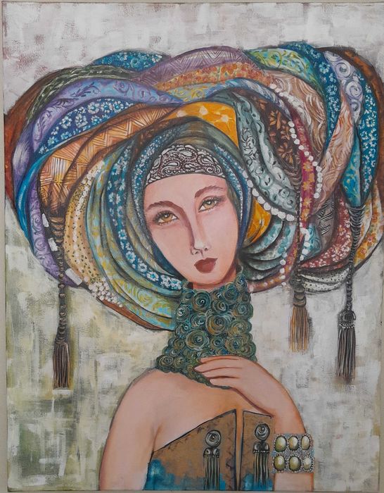 Pintura acrílica sobre tela original