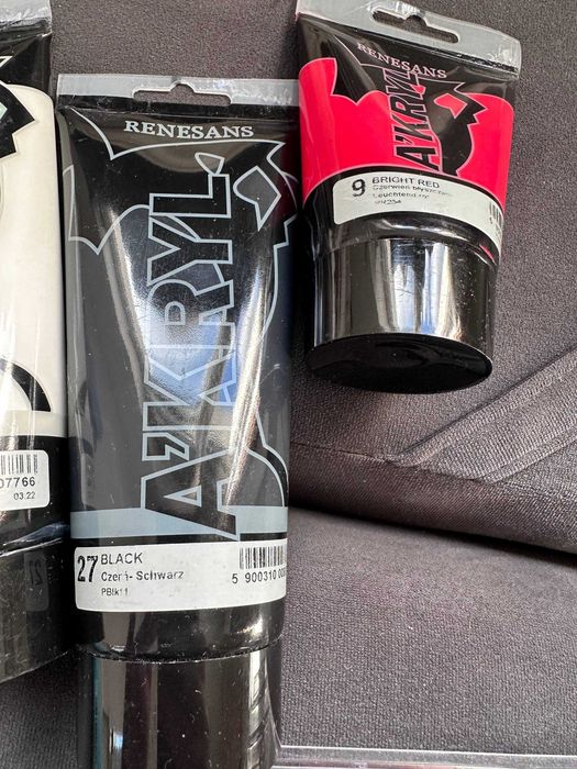 Akryl Renesans i Maimeri Acrilico set 6szt