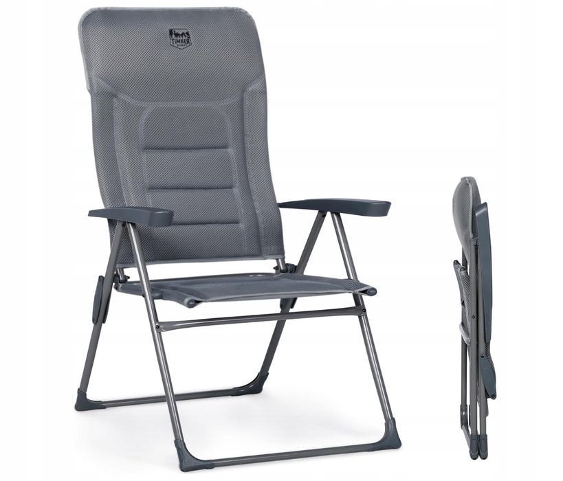 Timber Ridgekrzesło Kempingowe, Składane, Z Wysokim Oparciem