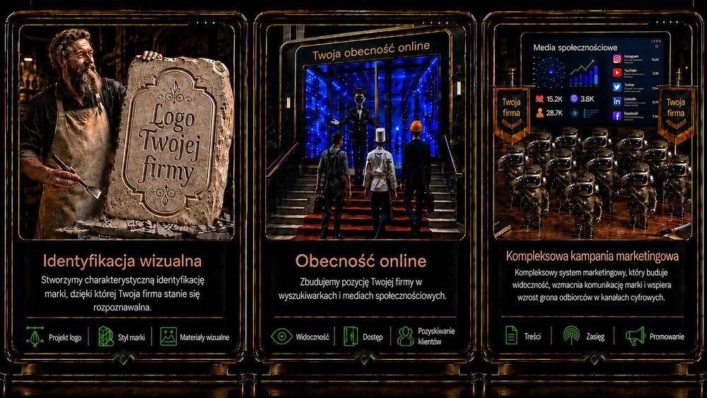 Strony Internetowe | Aplikacje web i mobilne | Usługi marketingowe | Szkolenia