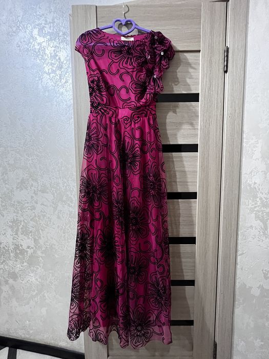 Вечернее платье фуксия