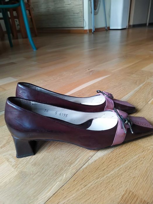 Czółenka pełne Gino Rossi rozm. 36 skóra naturalna