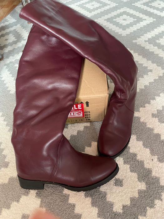 Чоботи шкіряні жіночі