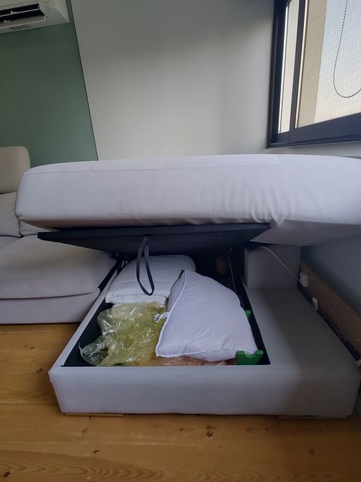 Sofa Cinzento 5 lugares