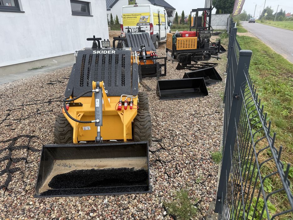 Miniładowarka Mini Ładowarka Gąsienicowa 25KM Skid Steer EisenTech T460 PRO Leasing