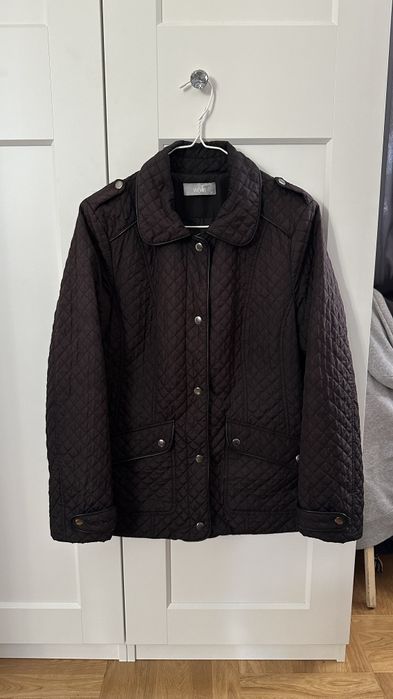 Brązowa kurtka pikowana, Wallis, XL
Kurtka wiosenna vintage