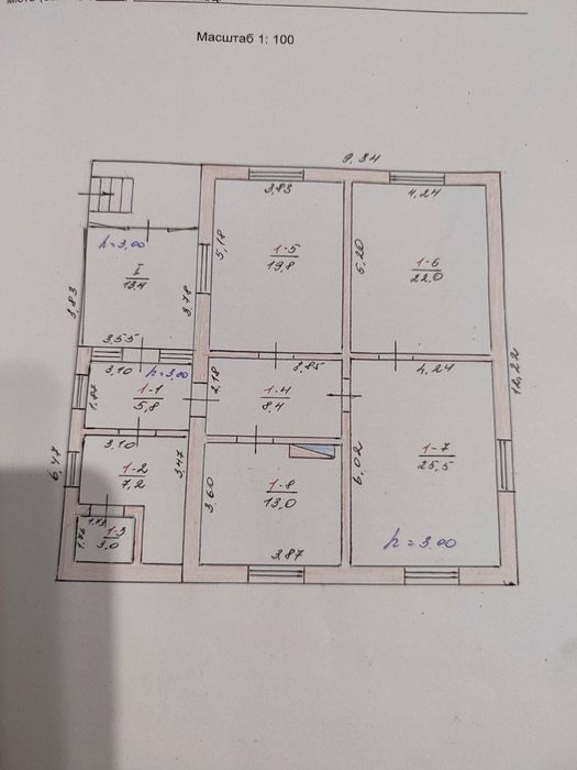 Будинок 118 м2 з виходом до річки