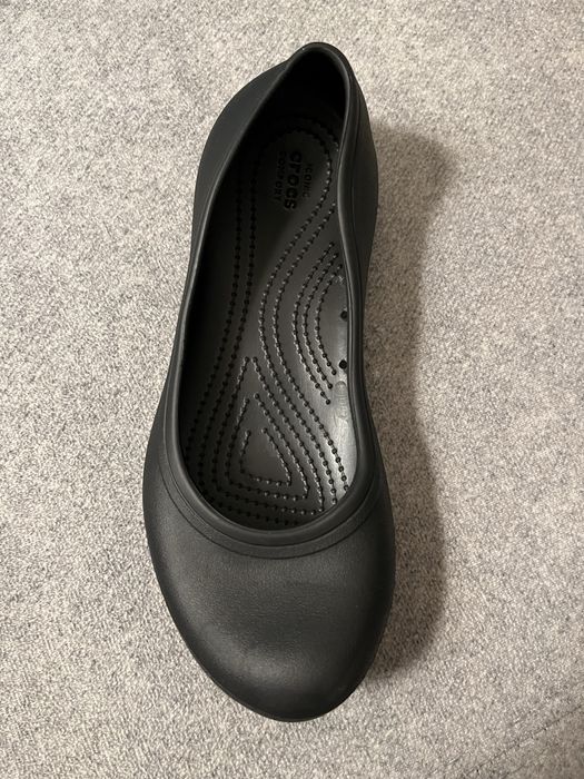 Baleriny Crocs Czarne W7 (r.37)