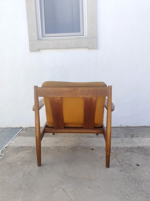 Mid century vintage grete jalk poltrona f118