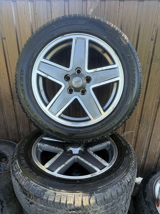 диски+шини  225/55 R17 для Jeep Patriot або Compass.