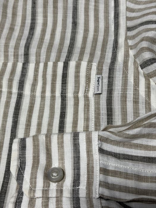 Лляна сорочка Ermenegildo ZEGNA (оригінал)