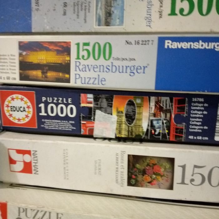 Puzzles vários tamanhos64861262203267122