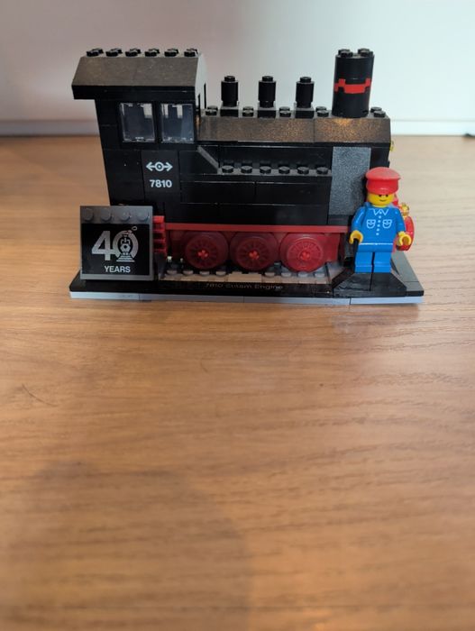 LEGO 40370 Steam Engine - Edição Comemorativa 40 Anos - S/ Caixa