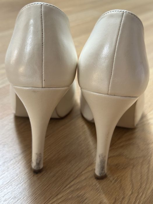 Sapatos de cerimónia branco marfim FOREVA