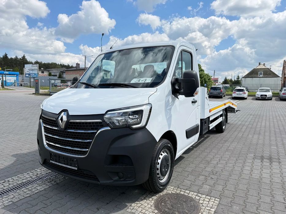 Renault Master 165 DCI Autolaweta, Laweta, Pomoc Drogowa, Salon PL  NR.34 Fotel Amortyzowany, Zawieszenie na Poduszkach, LED, Tempomat