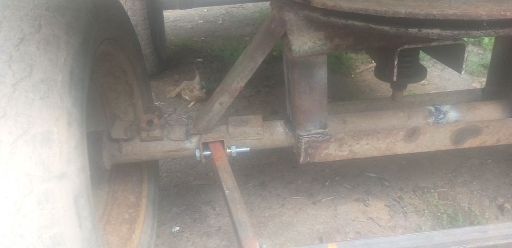 Продам причіп двох осний до міні - трактора