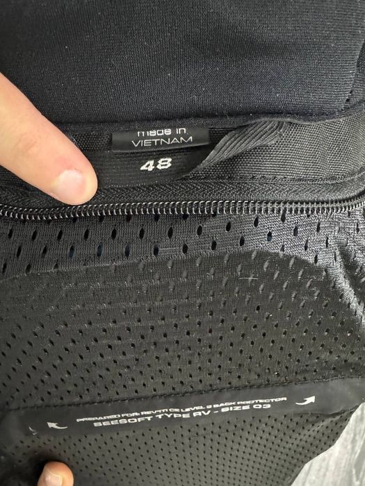 Мотокуртка шкіряна Revit Akira з захистом