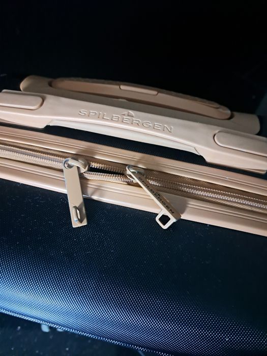 Mała walizka podróżna Spilbergen 30 l czarno-brązowa