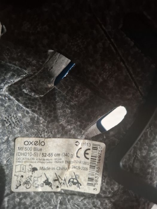 Kask oxelo rozm 52-55cm