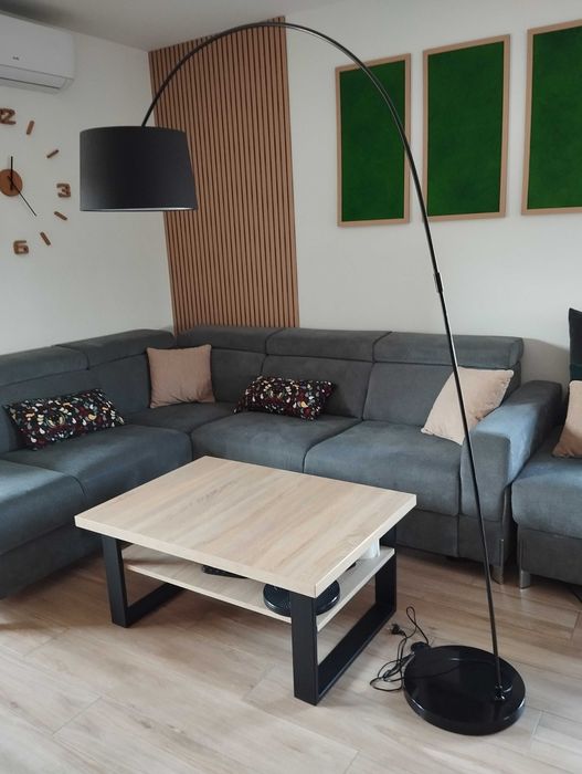 LAMPA STOJĄCA Zuma Line czarna