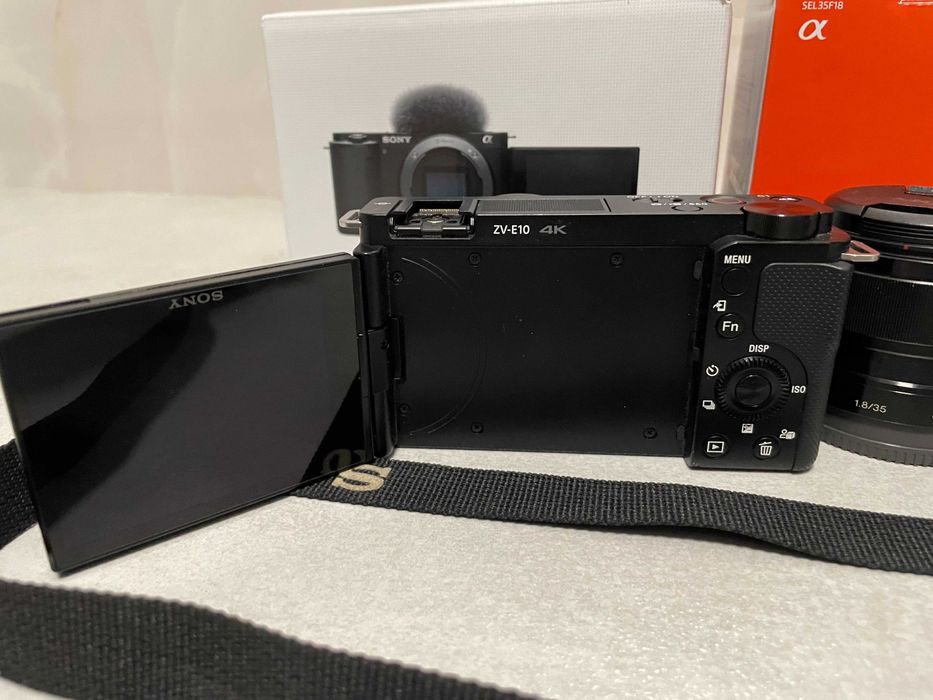 Sony Zve-10 +  dodatkowa bateria