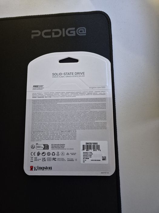 SSD Nvme Kingston NV3 1tb NOVO / SELADO