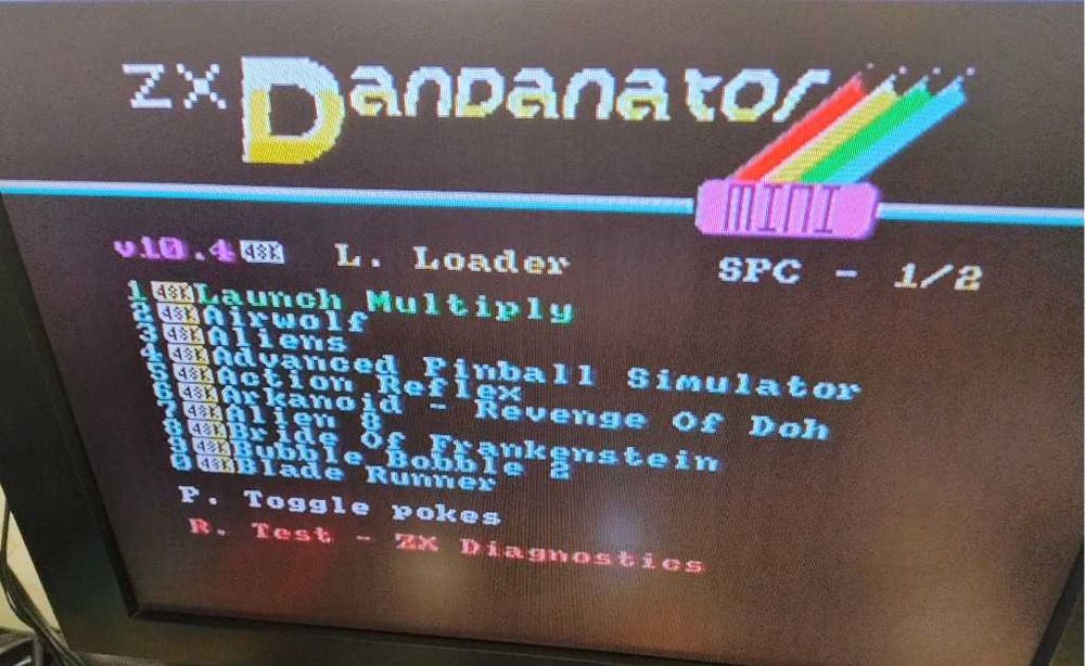 Dandanator + Multiply w jednym, do ZX Spectrum