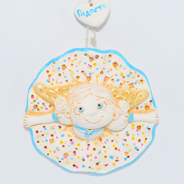 Глиняні підвіси ручної роботи на будь-яку подію, висота 13-14см